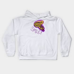 Smiling Lemonblast Ball Python 2 Kids Hoodie